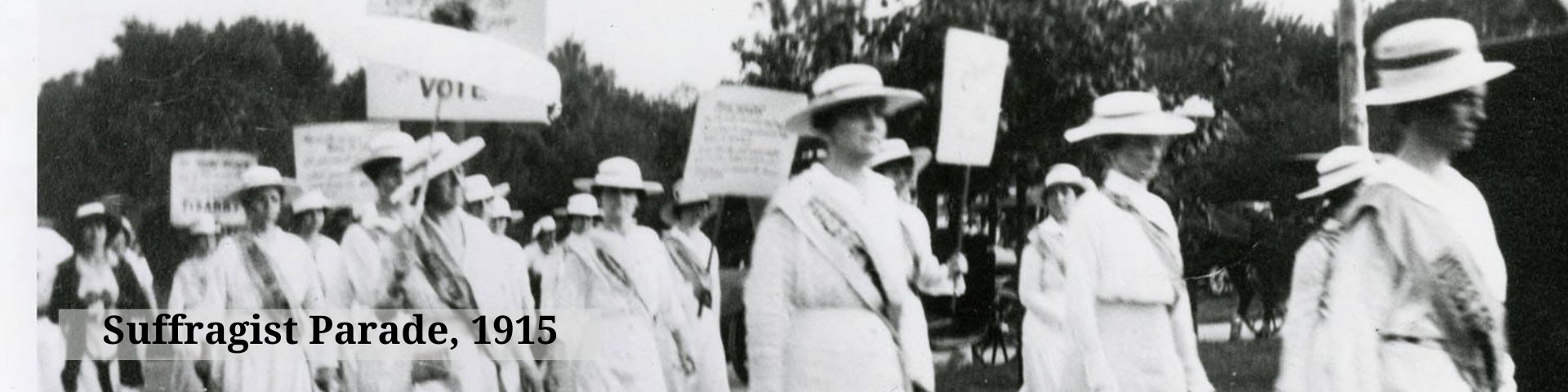 Suffragist Parade in Nashville